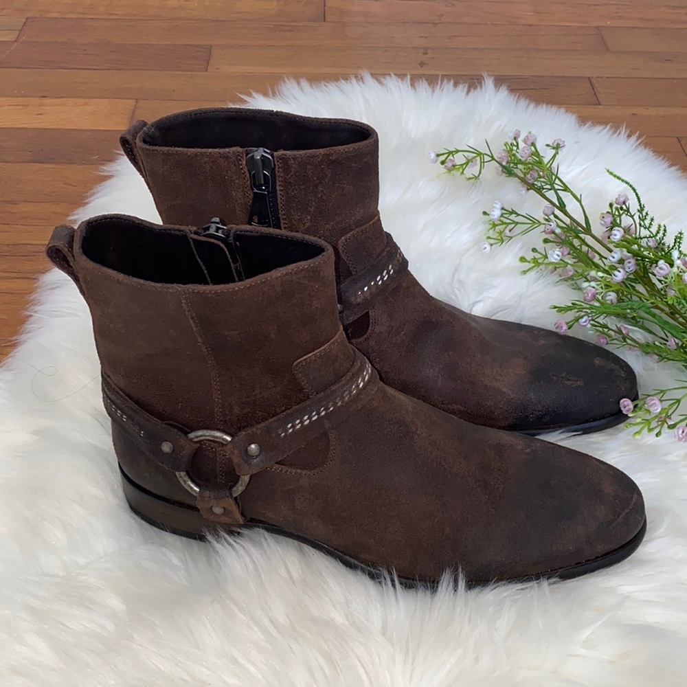 John Varvatos Collection Eldridge Harness Boot 9